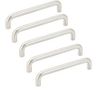 20 poignées de meuble SOTECH SW115 Distance entre trous 160 mm aspect inox mat Poignée en forme d'étrier