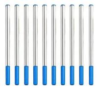 20 recharges de stylo 11 cm (4,33 pouces). Recharges pour stylos. Articles de bureau. Coffret de stylos cadeau. Recharges de stylo bleu et noir (#3, 10 pièces, 11 cm, bleu)