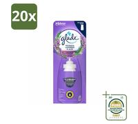 20 recharges Glade Sense & Spray – Lavande et Aloe – 18 ml – Lot de 20 pièces