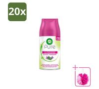 20 recharges pour diffuseur automatique Air Wick Freshmatic - Parfum relaxant - 250 ml - Pack économique - 20 pièces
