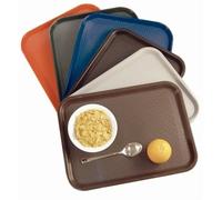 20 Restauration P509 Kristallon Plateau Services Alimentaires en plastique, grand, marron
