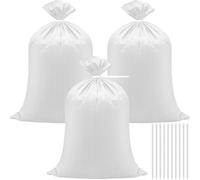 20 sacs de sable, dimensions 50 x 80 cm, pour charges lourdes, sacs de gravier vides