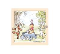 20 Serviettes en papier Winnie l'ourson 33 x 33 cm - Blanc