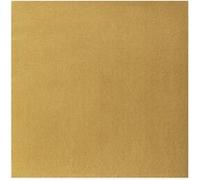 20 SERVIETTES DE TABLE JETABLE PAPIER INTISSÉ AIRLAID 40CM OR