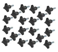 20 vis à poignée cruciforme M10 x 30 mm - poignée Ø 50mm