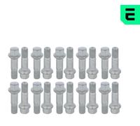 20 vis de roue OPTIMAL M14x1,5 19 mm SW17, adaptées à la MERCEDES-BENZ Classe M (W164) OP-UWB10020-20