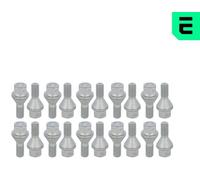 20 vis de roue OPTIMAL M14x1,5, 21 mm e 21 mm, pour fourgon OPEL Movano C (U9) OP-UWB10018-20