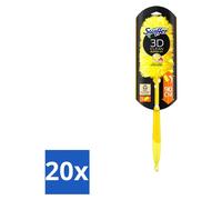 20 x Duster Swiffer XXL télescopique avec manche de 90 cm et 1 housse anti-poussière - Pack économique - 20 pièces