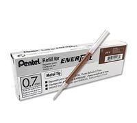 20 x recharge à rouleaux Pentel LR7 pour stylo gel EnerGel pointe métallique ...