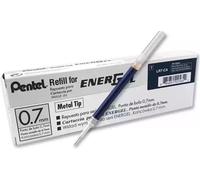 20 x recharge rouleau Pentel LR7 pour stylo EnerGel 0,7 mm pointe métal encre...