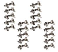 20 x SOTECH Paumelles Paumelles T45 Butée d'angle avec amortisseur + plaque cruciforme Charnières Charnières à boîtier (disponibles à l'unité et en set de 6, 10, 20 ou 30 pièces !)