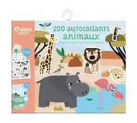 Ma pochette d'artiste - 200 autocollants animaux