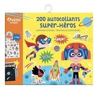 200 autocollants super-héros NED - Ma pochette d'artiste Julie Mercier (Illustration)