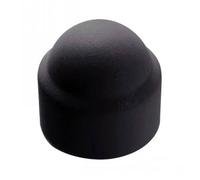 200 Caches Ecrous Hexagonaux Noirs - Ral 9005 M6 mm - Polyethylene - D-Work