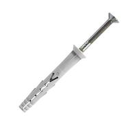 200 chevilles à frapper tête fraisée 5 x 47 mm + clou - SC-YZF5047 - Scell-it