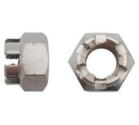 200 Ecrous à Créneaux Dégagés HK M6 mm - DIN 935 - Inox A2 - D-Work