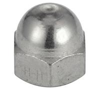 200 Ecrous Borgnes Décolletés M6 mm - NFE 27453 - Inox A1 - D-Work