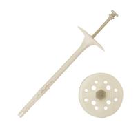 200 fixations d'isolant longue expansion -maçonnerie- clou polyamide - Ø10x140mm - SCELL-IT - FILONG10140