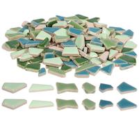 200 g de mosaïques, couleur verte, pour travaux manuels