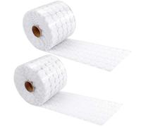 200 pcs 3/10,2 cm (20 mm) Diamètre Blanc Dos adhésif pièces Crochet et boucle auto-adhésif Dots Tapes