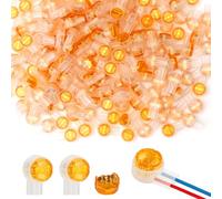 200 Pcs K2 Connecteur de Câble, Connecteur de Câble Téléphonique Laiton