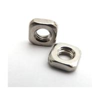 200 pcs/lot DIN 562 écrou carré M3 M3x5.4x1.8 A2 écrous carrés minces en acier inoxydable