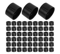 200 Pièces Bouchon Diffuseur de Rechange 28 Dents en Pp Noir | Huiles Essentielles et Parfum, Couvercle de Rechange pour Flacons, Finition Lisse Élégante
