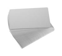 200 Pièces Carte Vierge en Aluminium Argenté 86x54mm | Épaisseur 0,21mm, Surface Lisse Résistante à L’usure, pour Plaques Nominatives, Badges Professionnels et Projets Créatifs