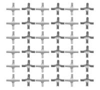 200 Pièces Connecteur Transversal pour Câble Clips Invisibles | Filet Antivol et Grille de Sécurité, Usage Fenêtre ou Installation Commerciale, Couleur Argenté