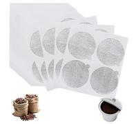 200 Pièces Couvercles en Papier Aluminium Autocollants 37 mm pour Capsules Espresso, Opercule Compatible avec Nespresso Capsules Réutilisables, Scellage Fraîcheur Café Rechargeable