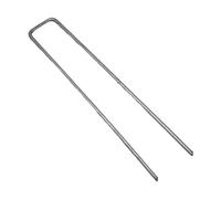 200 pièces d'ancrage en acier trempé 150 mm de long Agrafes de jardinage
