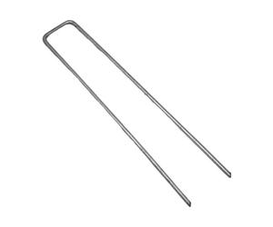 200 pièces d'ancrage en acier trempé 150 mm de long Agrafes de jardinage