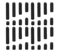 200 Pièces de Vis sans Tête à Six Pans Creux Assortiment | Blocage Axial, Filetage Métrique Régulier, Pose Affleurante, Résistance aux Vibrations, Noir