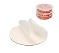 200 Pièces Disques à Burger, 13 cm Papier Steak Haché Papier Antiadhésif