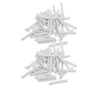 200 Pièces Gomme de Rechange Longue en Caoutchouc Blanc | Effacement Précis des Traces de Crayon sur Papier, Usage École et Atelier, Finition Propre sans Résidu