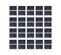 200 Pieces Panneau Solaire Nouveau 0.5 V 100 MA Panneaux Solaires Panneaux Photovoltaiques Module Solaire Chargeur de Batterie DIY 53 x 18 x