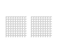 200 Pièces Petite Équerre Métallique à Angle Droit en Acier Inoxydable | Connecteur D’angle à Trous Multiples, Finition Passivée, pour Cadres de Porte et Pieds de Table