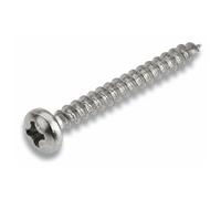 200 pièces Pozdrive vis à tête cylindrique 4,5x45 gvz demi-ronde. - Baguette en plastique 4,5x45 mm 19 0112