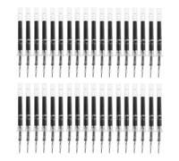 200 Pièces Recharge pour Stylo Gel Compact 0,5mm Noir | Remplacement Facile, Encre à Séchage Rapide, Anti-bavures, pour Stylos de Poche et Modèles Sablier