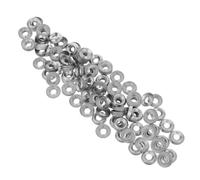 200 Pièces Rondelle à Cuvette Fraisée 6 en Acier Inoxydable | Finition Argentée, Bord Lisse sans Bavure, Pose Affleurante, Usage pour Assemblage Mécanique et Matériel Marin