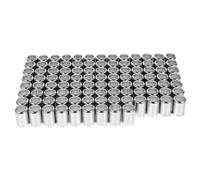 200 Pièces Virole de Réparation en Acier Inoxydable 13 MM | Manchon de Sertissage Haute Pression Argenté, Raccordement Sécurisé pour Flexibles Pneumatiques et Raccords Métalliques