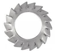 200 Rondelles Eventail Concaves à Dentures Extérieures Type Azv 10 mm - NFE 25-537 - Acier Zn - D-Work