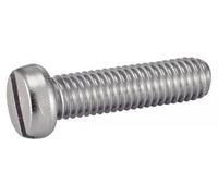 200 Vis à Métaux Tête Cylindrique Fendue 5 x 80 mm - DIN 84 - ISO 1207 - NFE25-127 - UNI 6107 - Inox A2 - D-Work