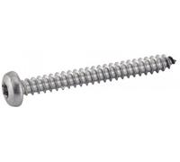 200 Vis à Tôle Tête Cylindrique Large Six Lobes 4.8 x 50 mm - ISO 14585 - DIN 7981 - Inox A4 - D-Work