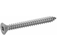 200 Vis à Tôle Tête Fraisée Six Lobes 6.3 x 50 mm - ISO 14586 - DIN 7982 - Inox A2 - D-Work