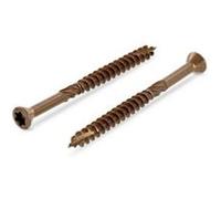 200 vis de terrasse inox a2 bruni autoforeuse tete decorative torx 25 de ø 5 x 50 - Oc-pro G