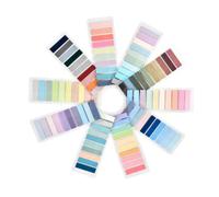 2000 Pièces Post it Marque Page,6 Styles Postite pour Livre Marque Page Adhesif, Post It Transparent Livre, Marque mult MARQUE-PAGE
