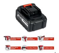 2000mAh Batterie lithium-ion rechargeable 21V pour perceuse sans fil hocs sans balais et tournevis