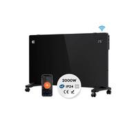 CIARRA Convecteur Electrique 2000 W Wi-Fi Thermostat Programmation Hebdomadaire CBHX20-B