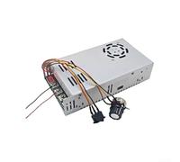 200A DC Moteur Contrôleur 12-48V Régulateur de Vitesse Industriel avec Potentiomètre de Course Avant Arrière 0-100% Réglage pour moteurs à Brosses Automatisation Ventilateur